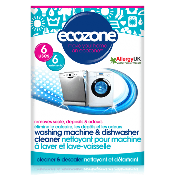 Ecozone Nettoyant machine à laver et lave-vaisselle