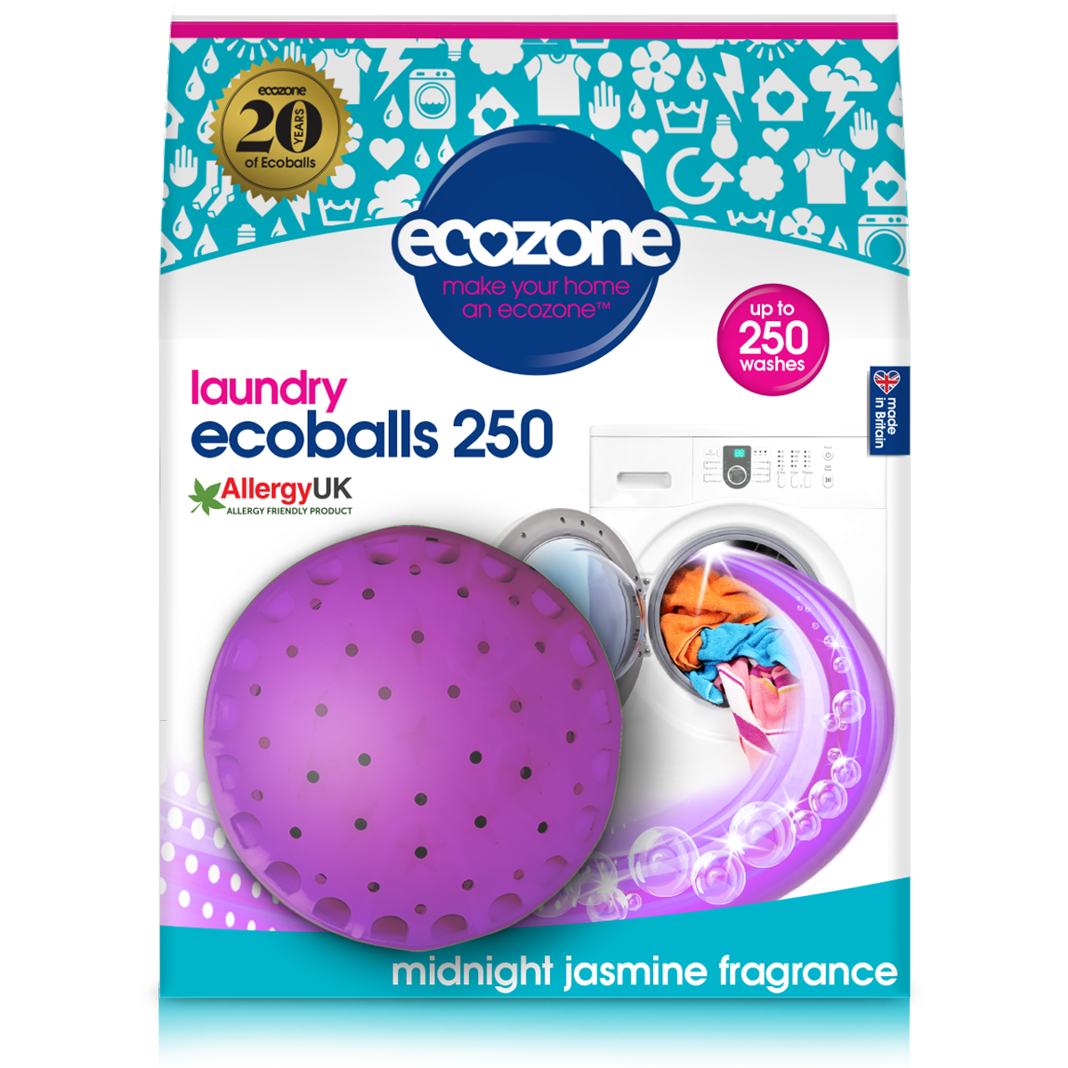 Jasmine Ecoegg Ecoball Wash Ball Refill Pellets x 3 Packets 