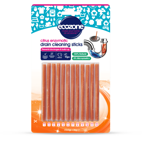 Ecozone Drain Sticks Citrus